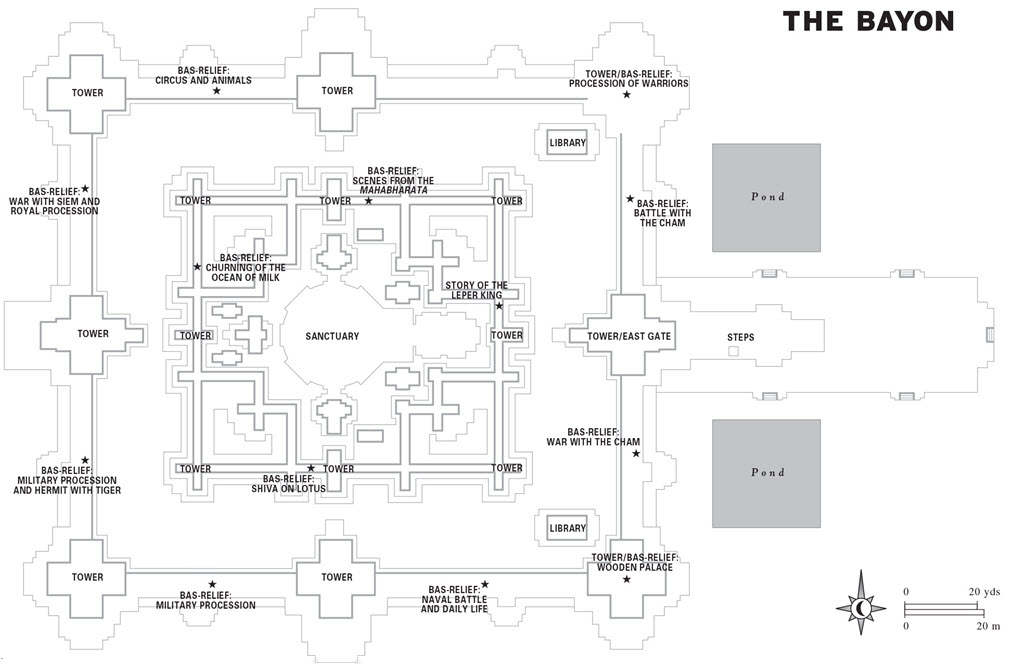 the bayon map